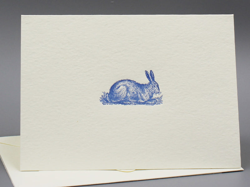 This sweet image of a barnyard bunny is available as a single card or in a collection of 4 barnyard animals.
