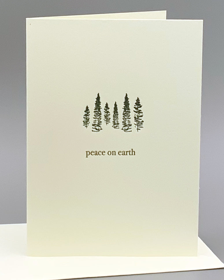 PEACE ON EARTH HOLIDAY CARD - BOXED SET OF 10